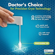 Load image into Gallery viewer, Skin Clinic FREEZE 'n CLEAR™ Advanced Wart Remover, Tough on Warts, Gentle on Skin, (12 Precision Applicators)