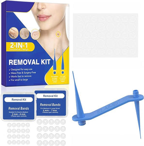 Remover, 2 in 1 Head Tools Kit Comprehensive Accessory, Suit for Multi Size (2in1 Easy Tool)