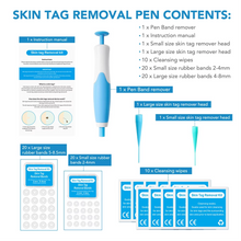 Load image into Gallery viewer, Double Headed Wart Removal Pen Set, Skin Care Tool, Acne Removal Set, Wart Removal Pen With Acne Patch
