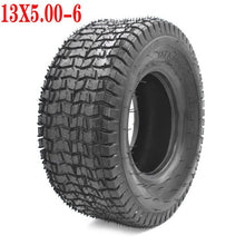 Load image into Gallery viewer, 6 inch Tubeless Tire Turf Tire, 2 PR, Tubeless, Lawn and Garden Tire 13x5.00-6 and 12X5.00-6 tyre
